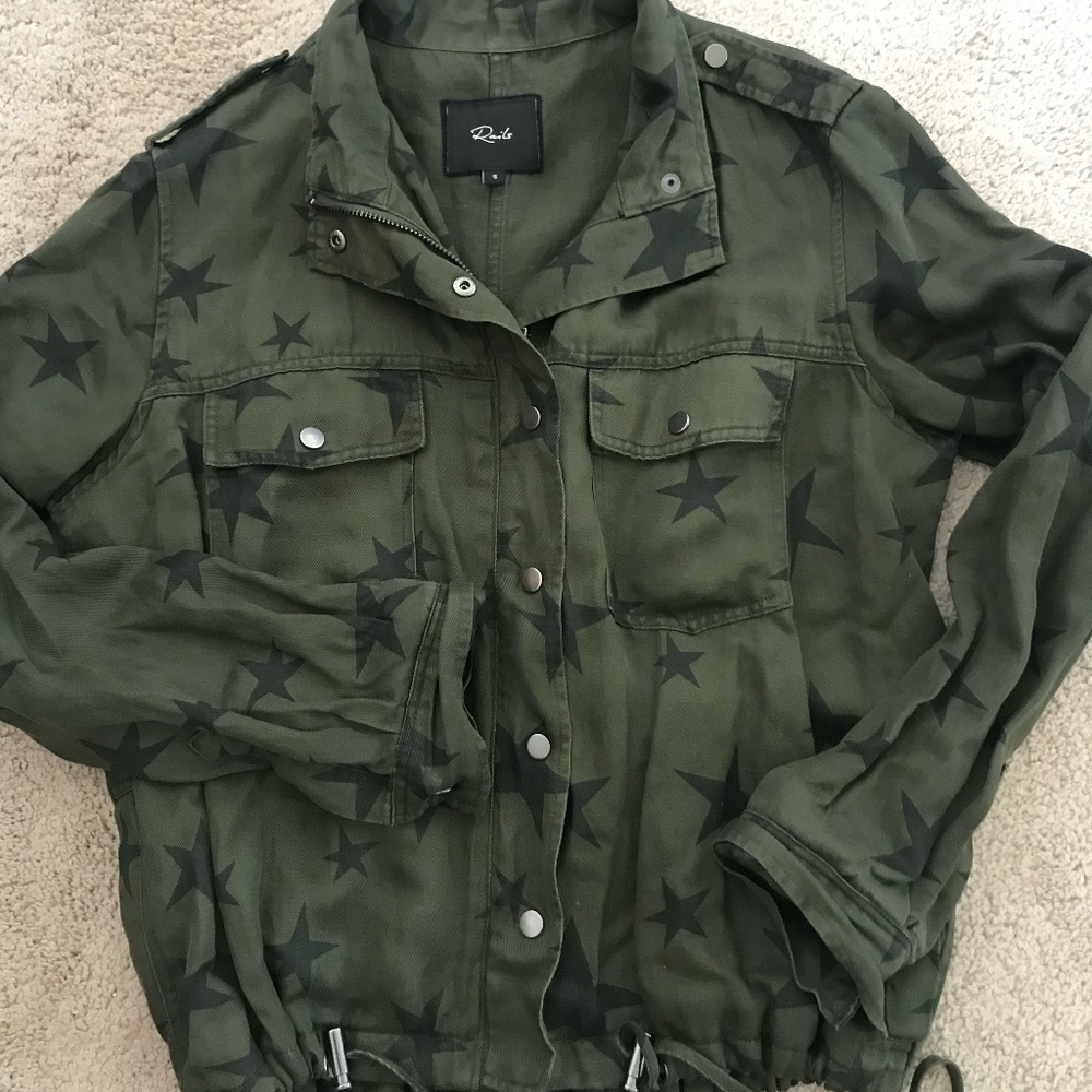 Rails jacket, size Small
